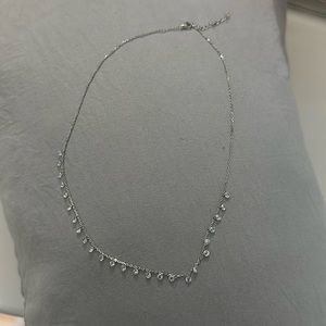 Silver Necklace.